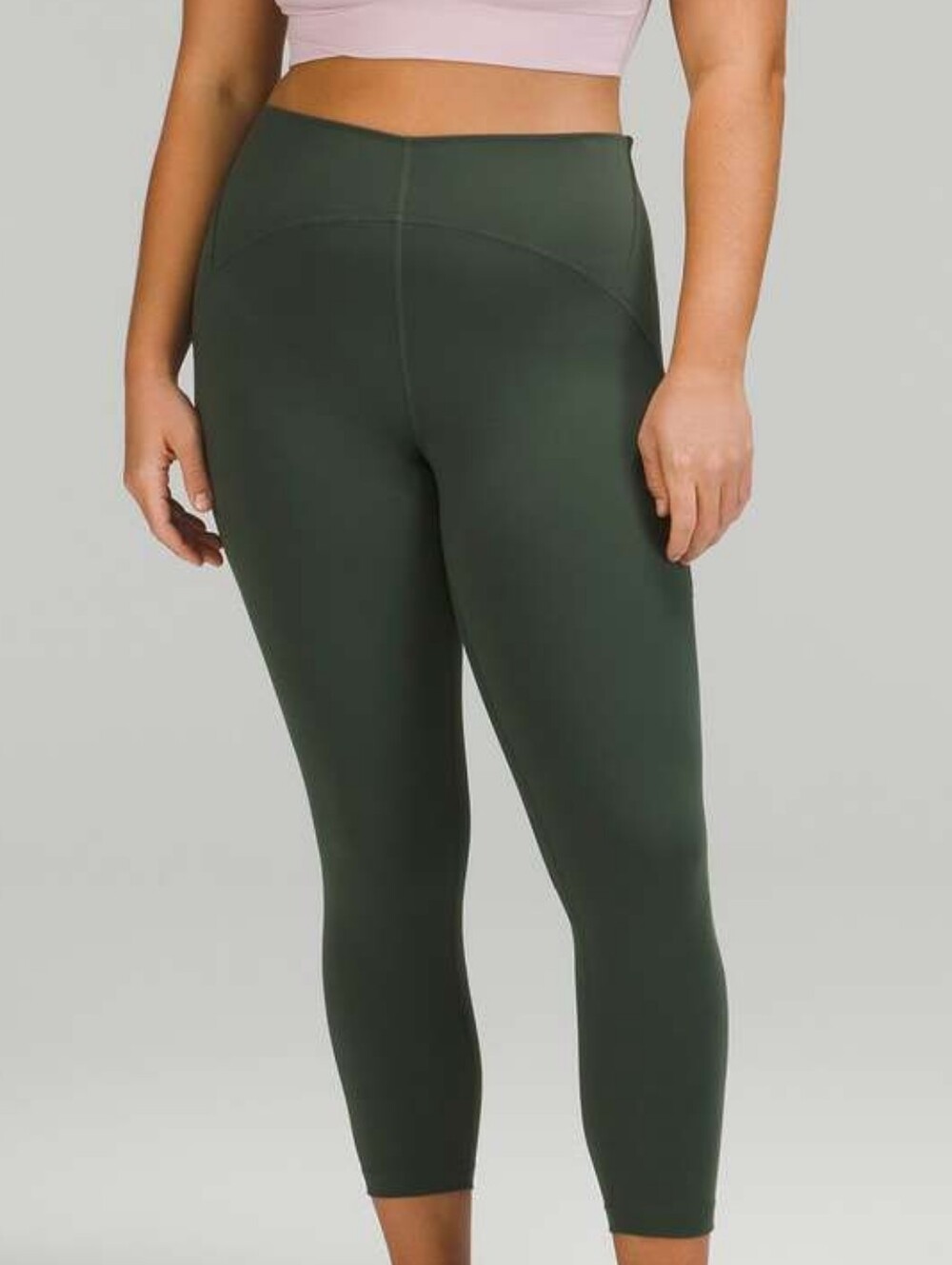 Lululemon InStill High-Rise Tight 25" Leggings Pull On Smoked Pruce 12